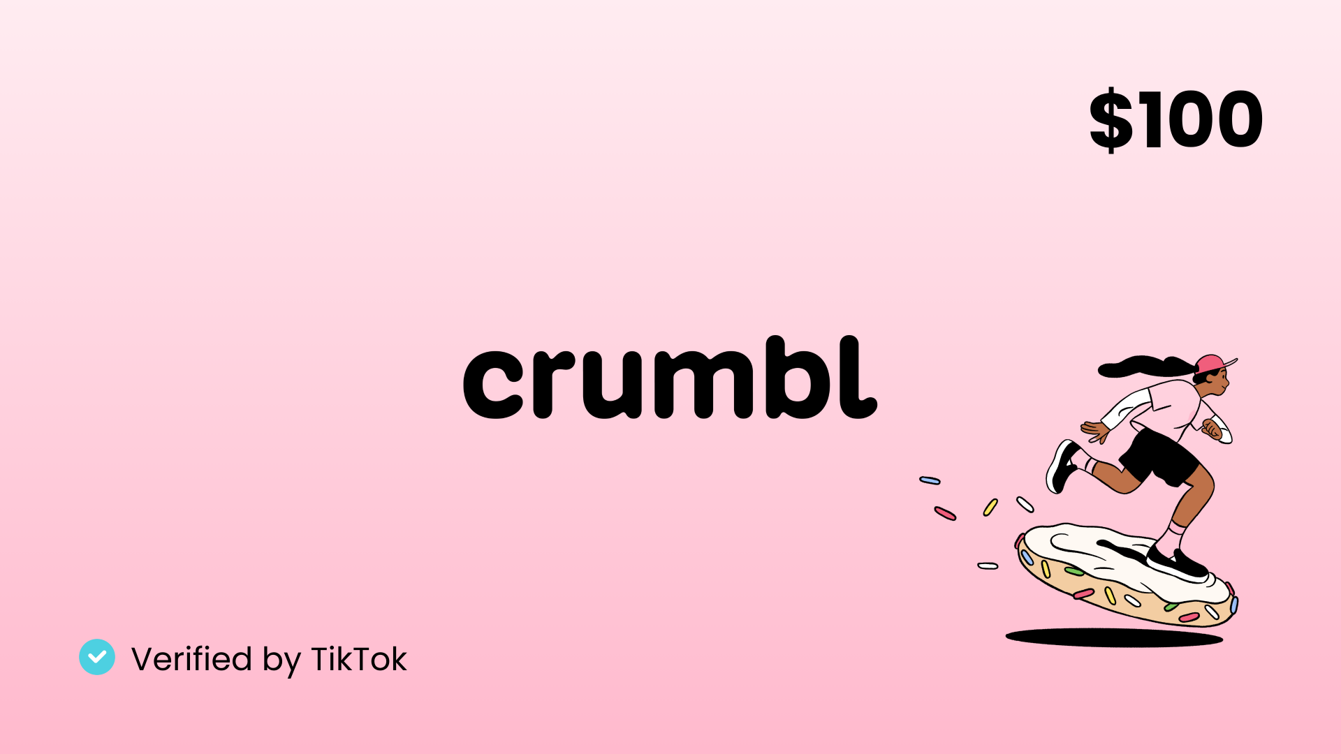 Crumbl $100 Gift Card